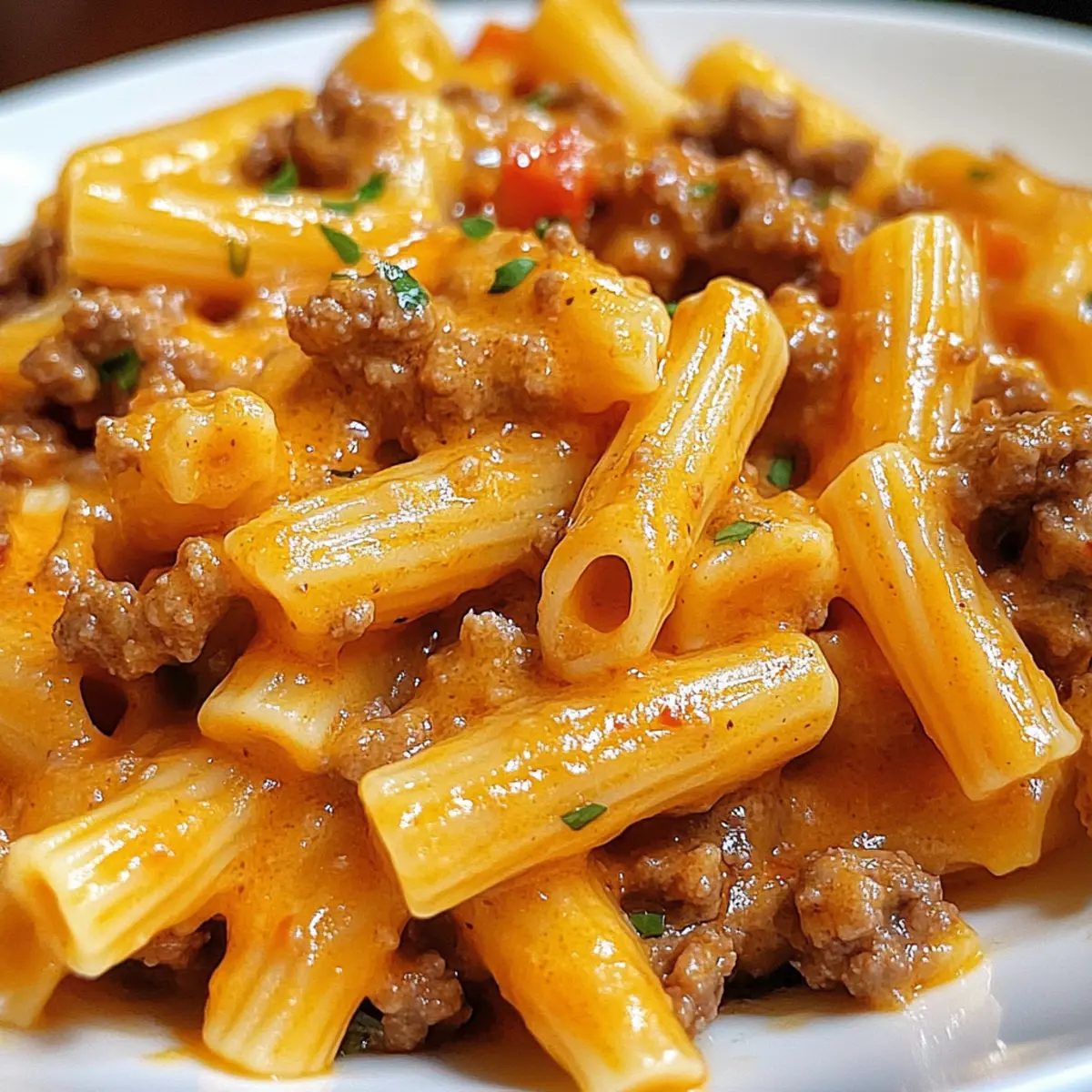 25-Minuten Hackfleisch Pasta