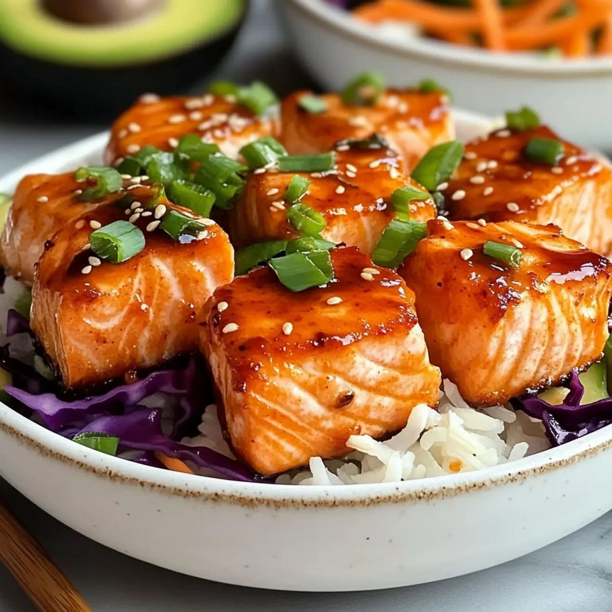 Bang Bang Salmon Bites Bowls kp8gub