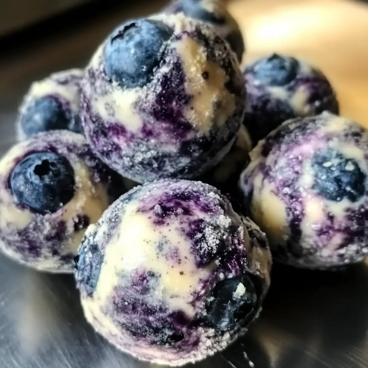 Blueberry Cheesecake Protein Bites iepizj