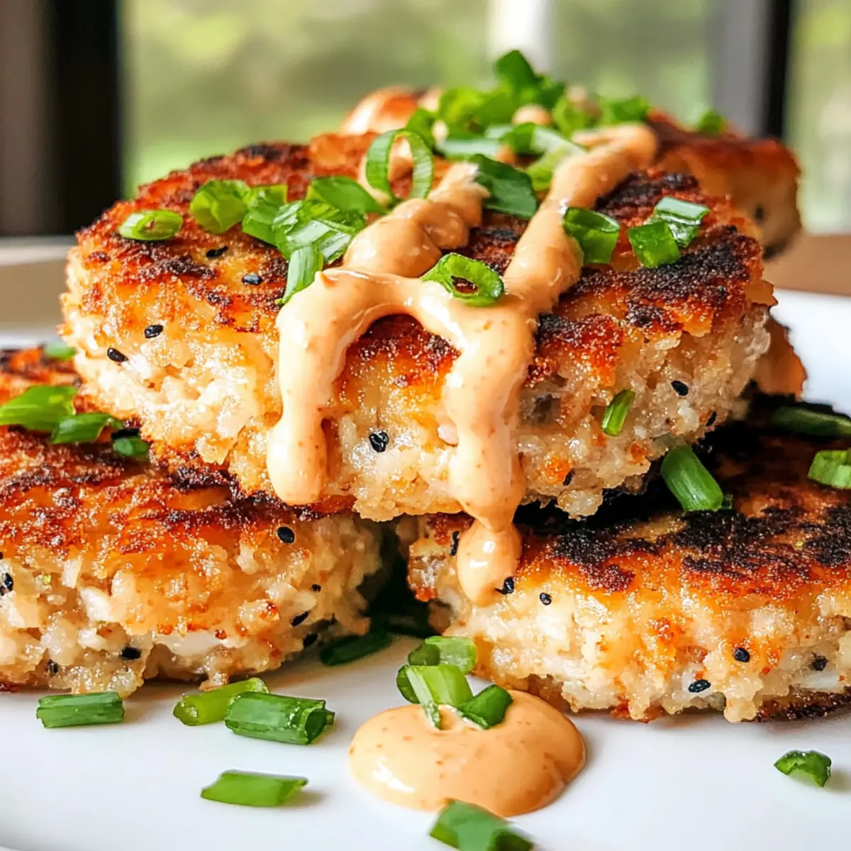 Bold Asian Style Tuna Cakes with Spicy Mayo ntiaqc