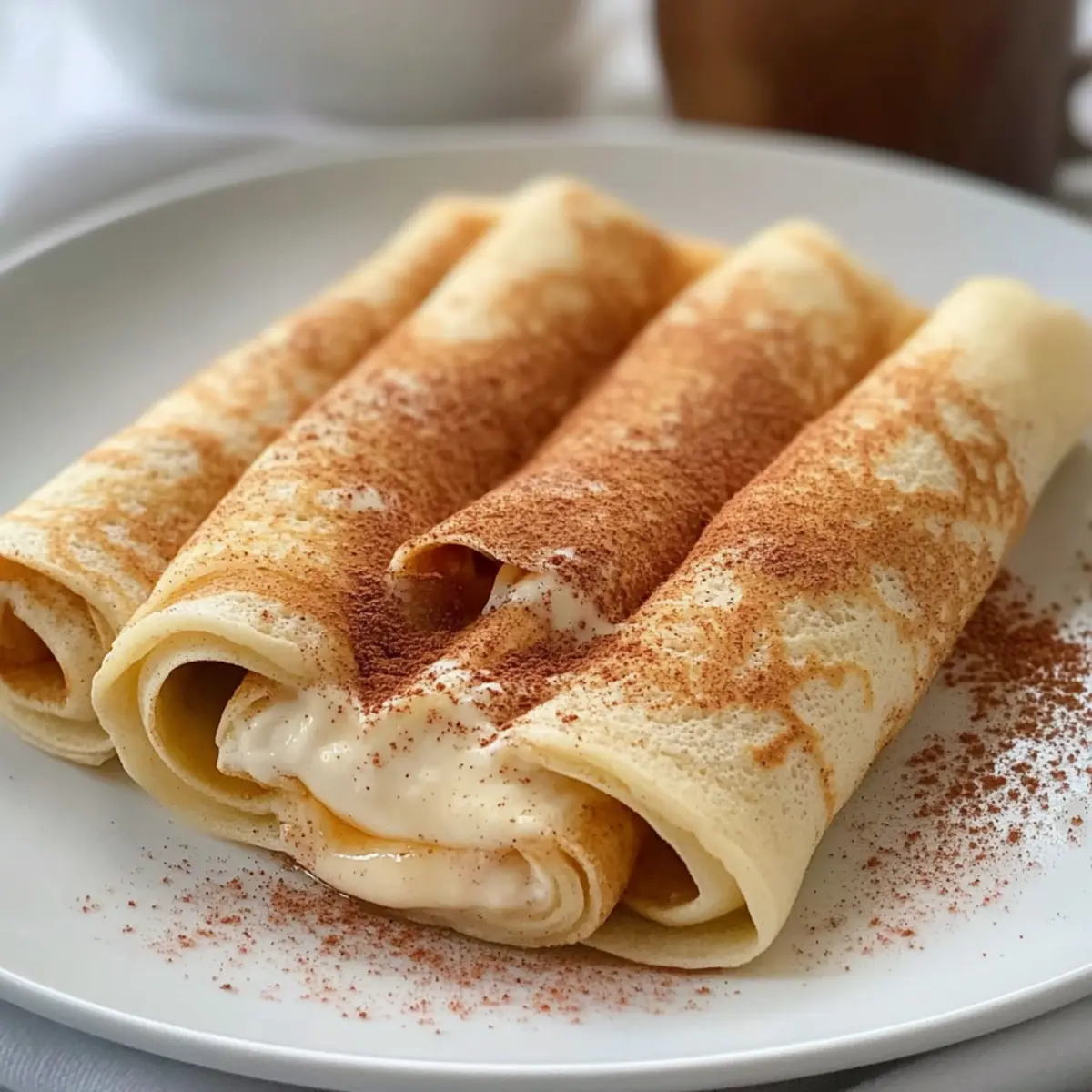 Cinnamon Roll Protein Crepes oupuqy