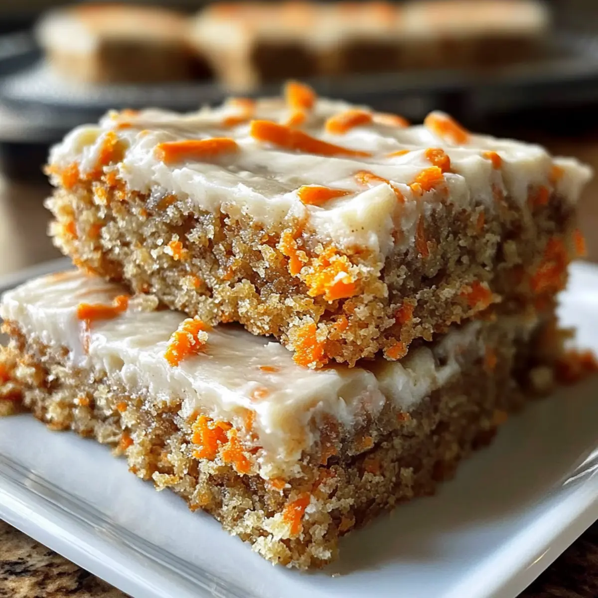 Cottage Cheese Carrot Cake Bars lnpl98