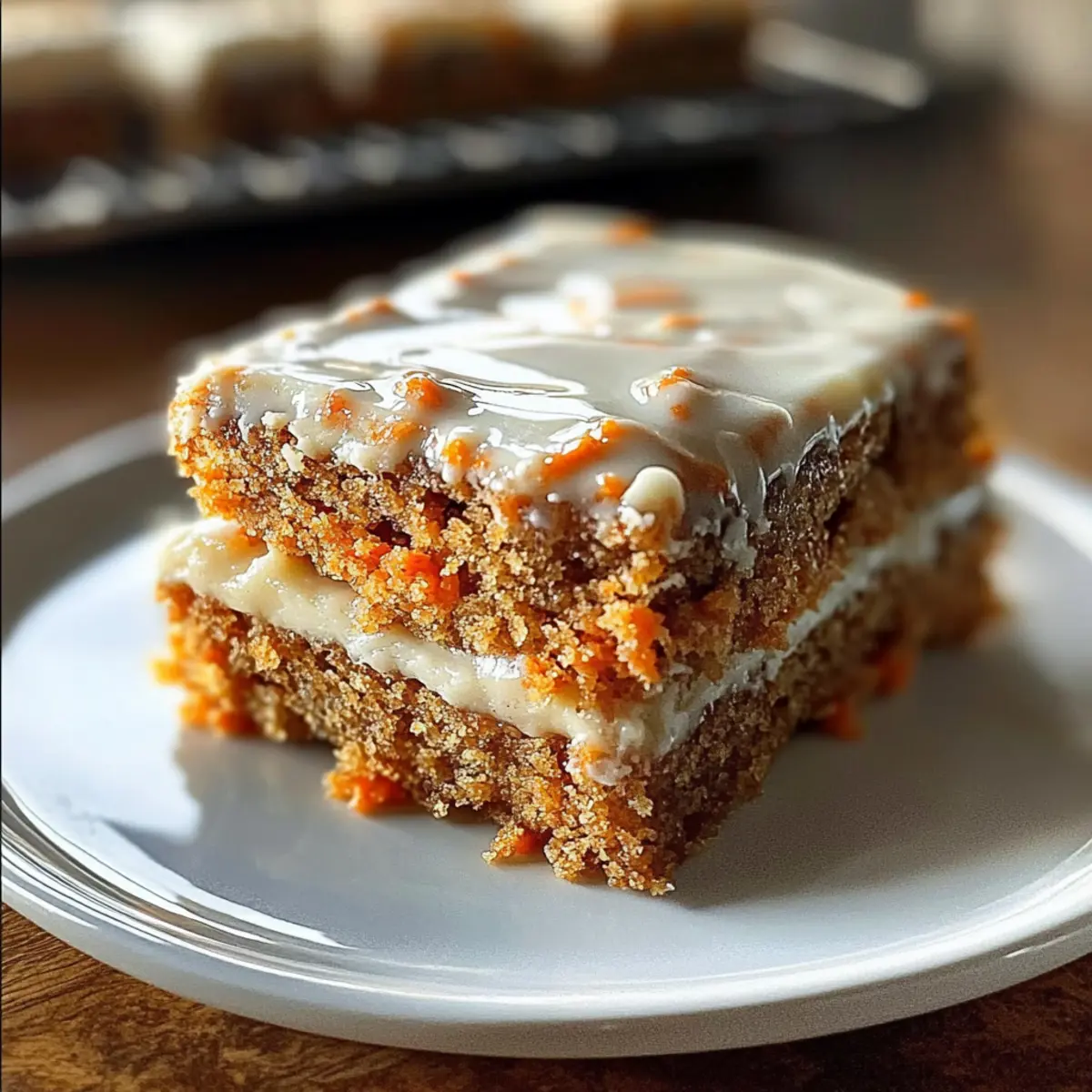 Cottage Cheese Carrot Cake Bars nbwpal