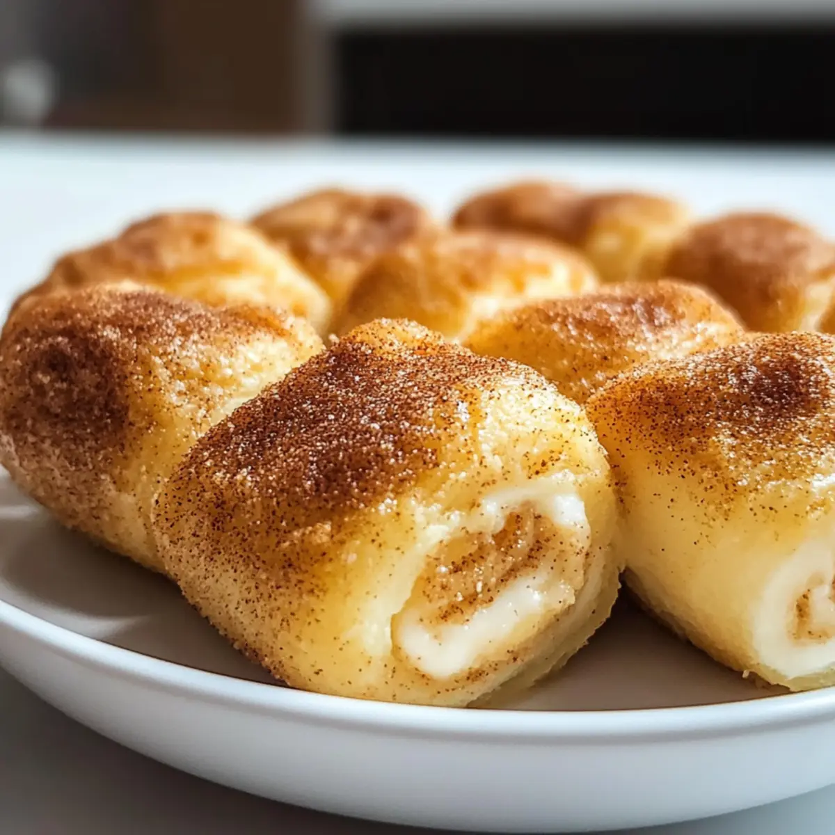 Einfache Knusprige Keto Zimt FrischkA¤se RA¶llchen oafaqr