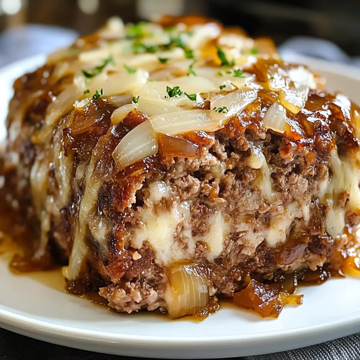 French Onion Meatloaf Recipe d8cblr