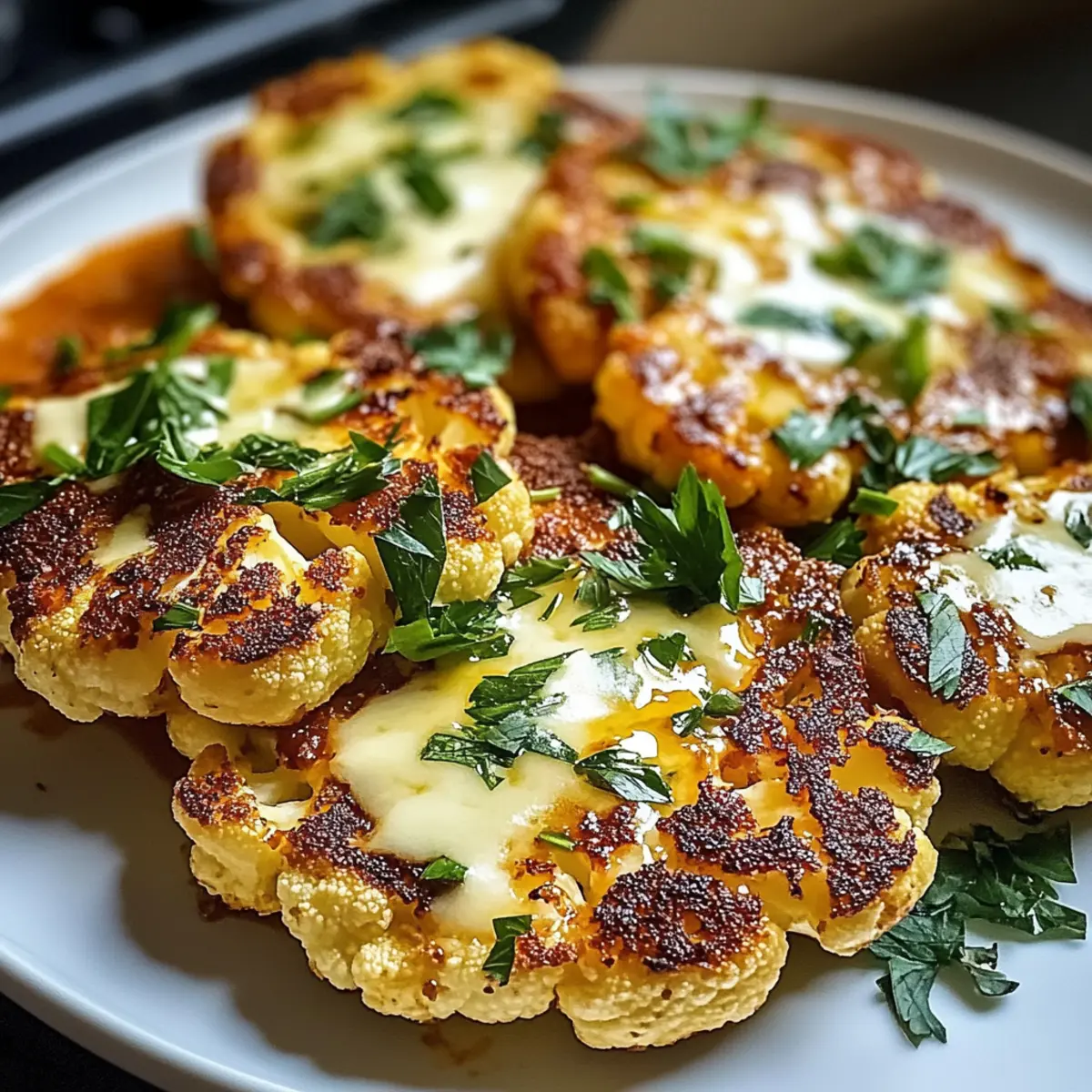 Gebackene Blumenkohlsteaks d5hmpu