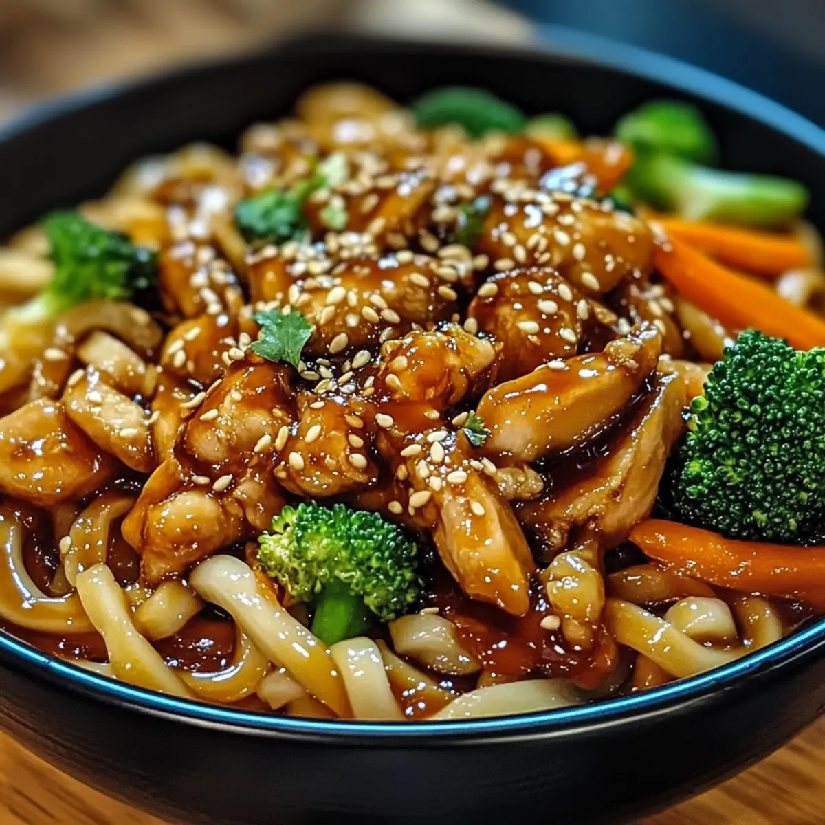 HA¤hnchen Teriyaki Udon Nudeln atj8r4