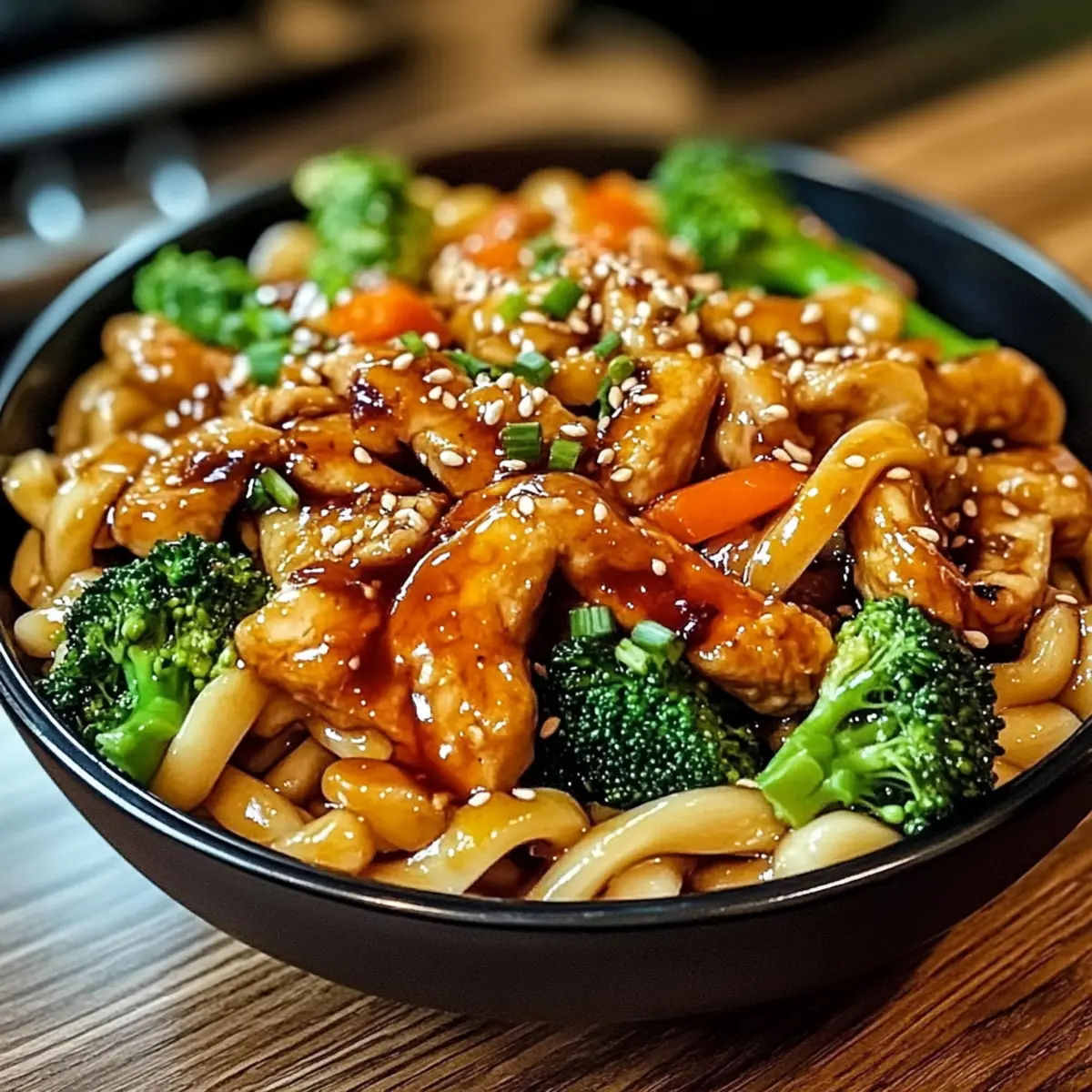 HA¤hnchen Teriyaki Udon Nudeln q86ydc