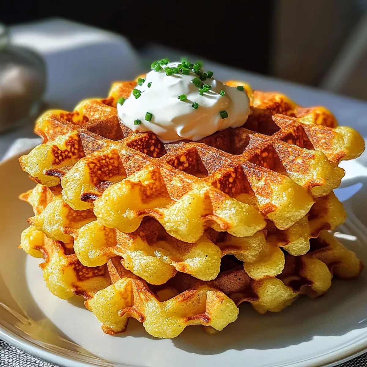 Kartoffelwaffeln einfach knusprig