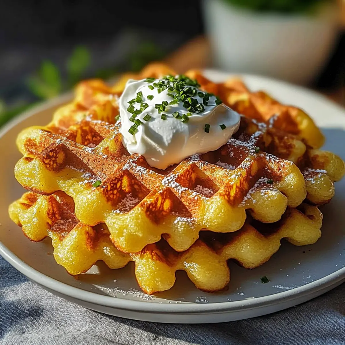 Kartoffelwaffeln einfach knusprig rwgpvz