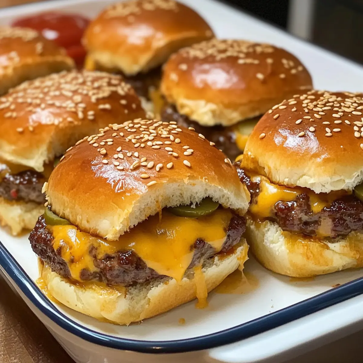 Kid Friendly Cheeseburger Sliders grb2hz