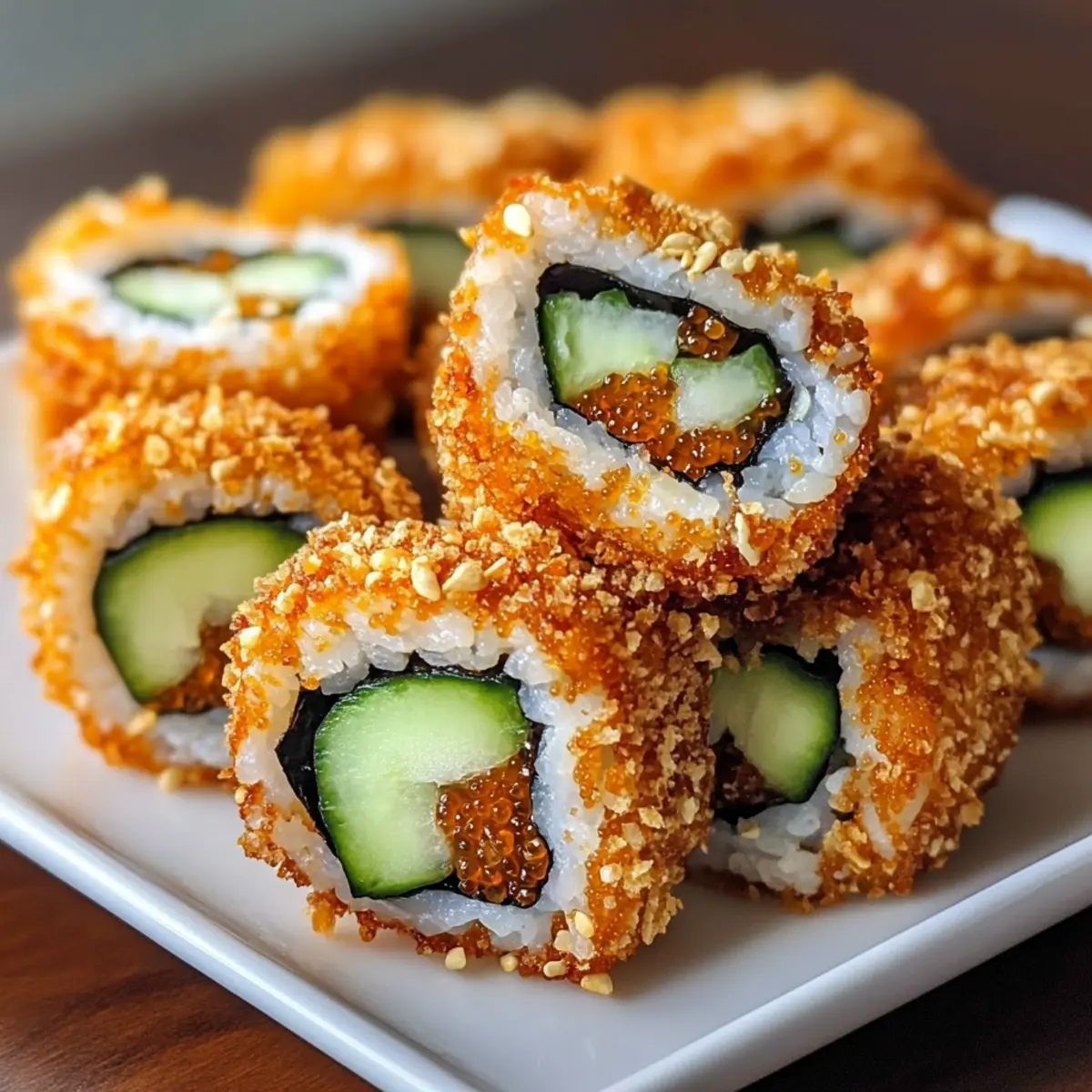 Knusprige Sushi Rollen b39io2