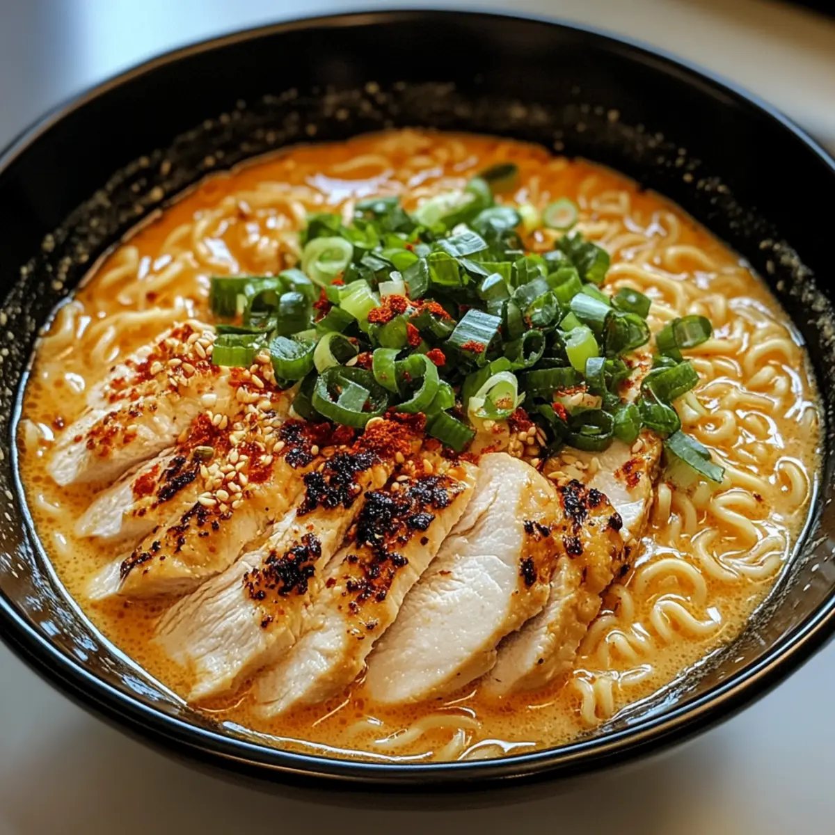 Heirate mich Hähnchen Ramen