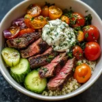 Dicke asiatische Thunfischküchlein mit würzigem Mayo