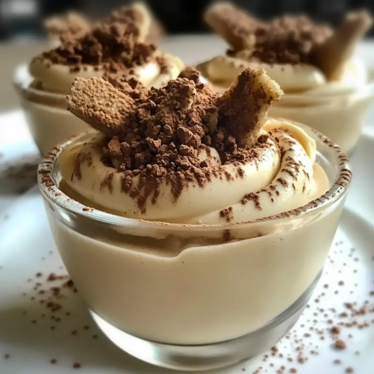 Schnelle Cappuccino-Creme