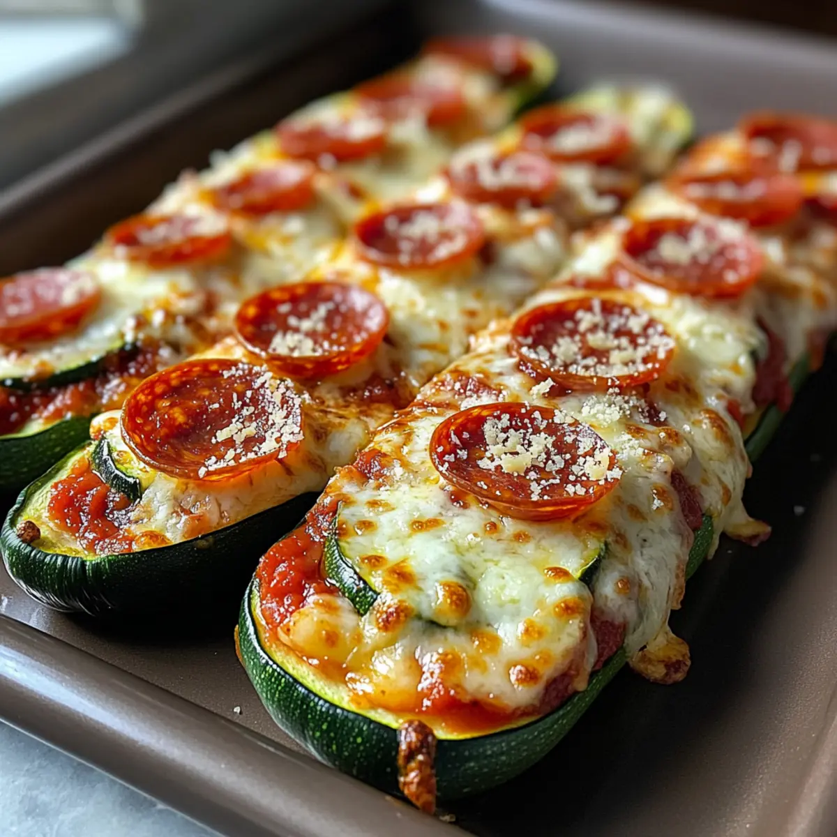 30 Minute Low Carb Cheesy Zucchini Pizza fdr2r0