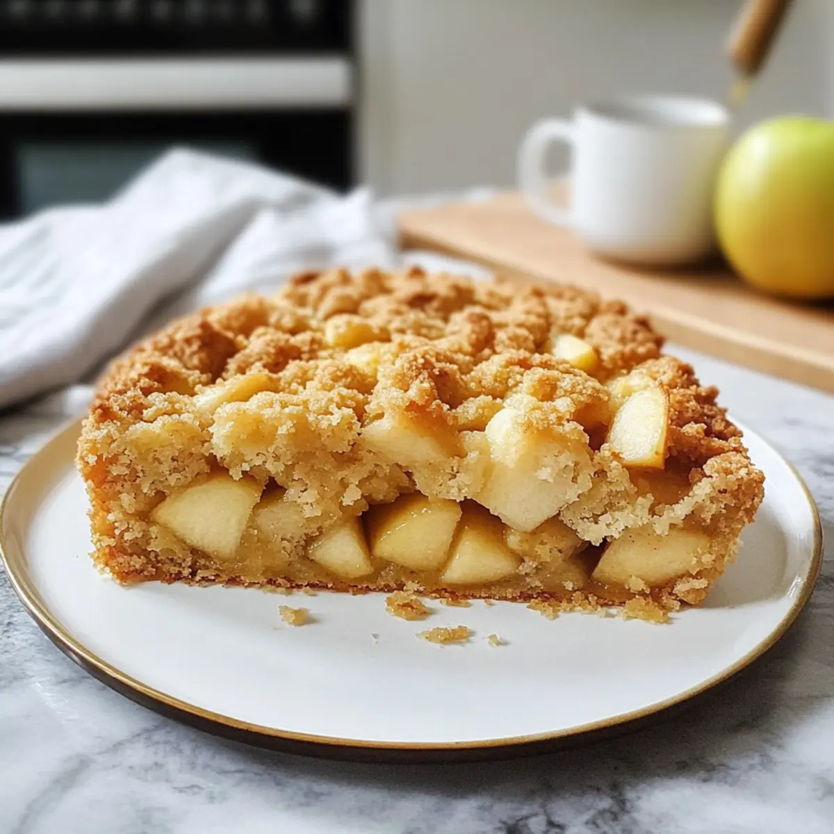 Apple cake with streusel: A recipe that delights everyone