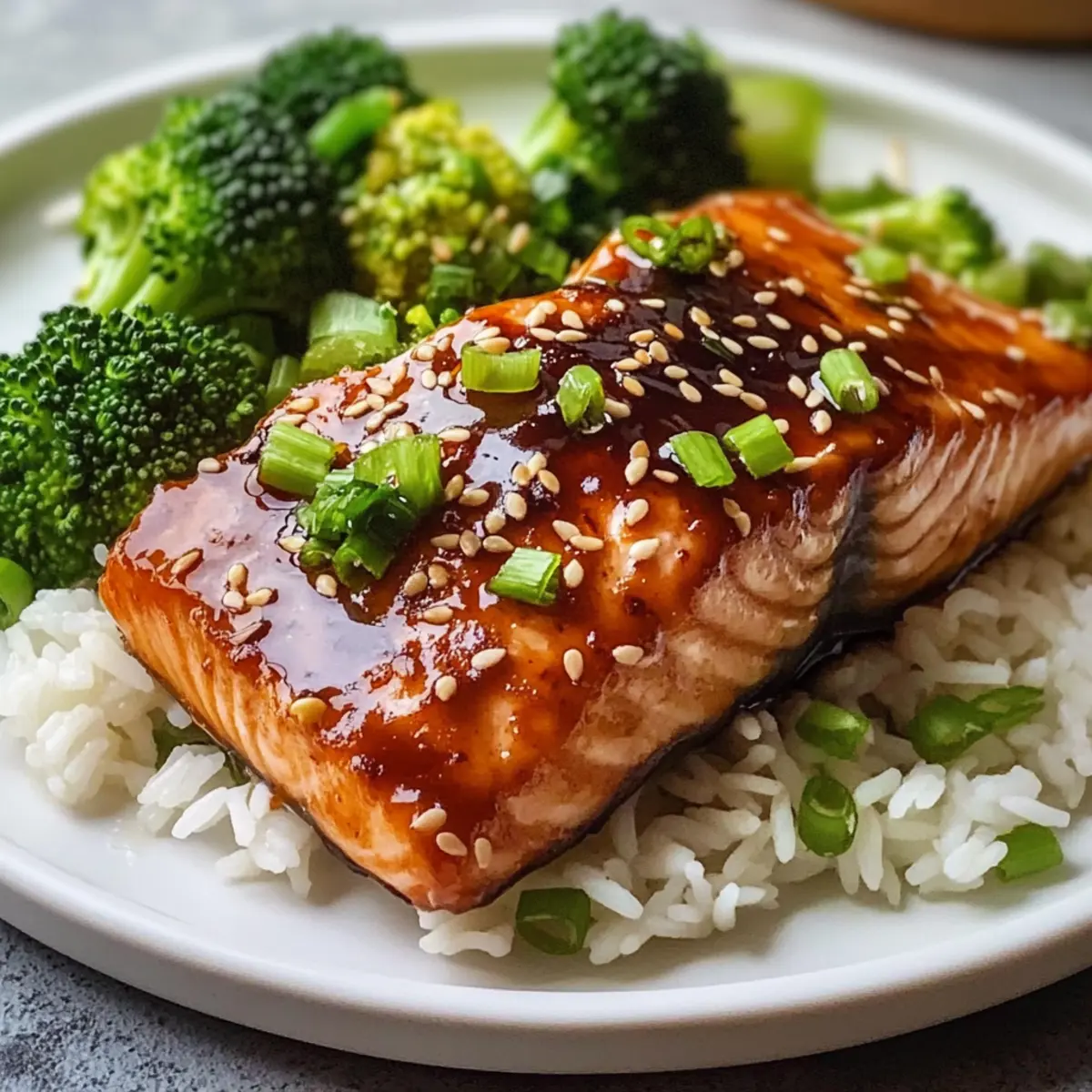 Gebratener Teriyaki-Lachs – Süß, Herzhaft und Perfekt Glasur