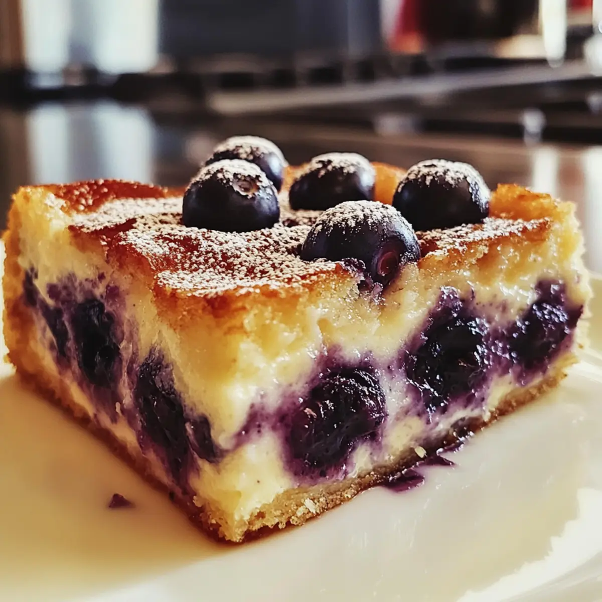 Blaubeer Käsekuchen Toast Auflauf für Frühstücksgenuss 2 Blaubeer KA¤sekuchen Toast Auflauf fA¼r ein kA¶stliches FrA¼hstA¼ck wcgoci