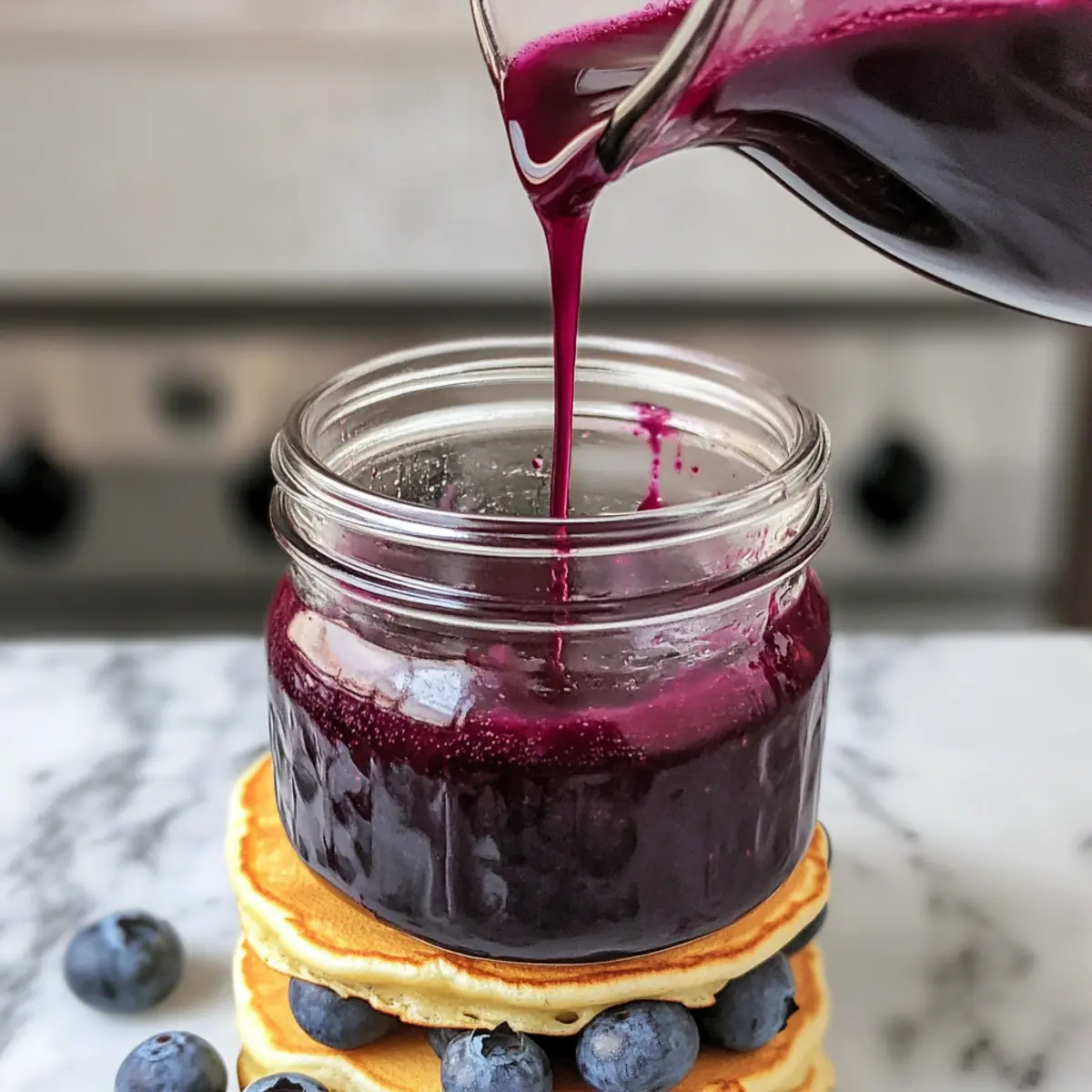 Blueberry Simple Syrup kshmdt