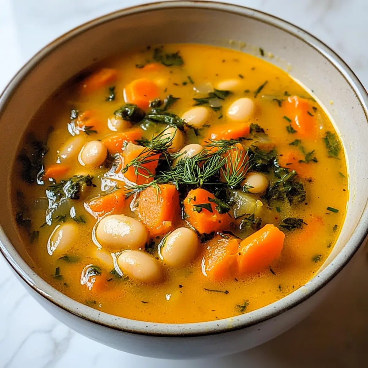 Brothy Carrot Butter Bean Soup nkkm7a