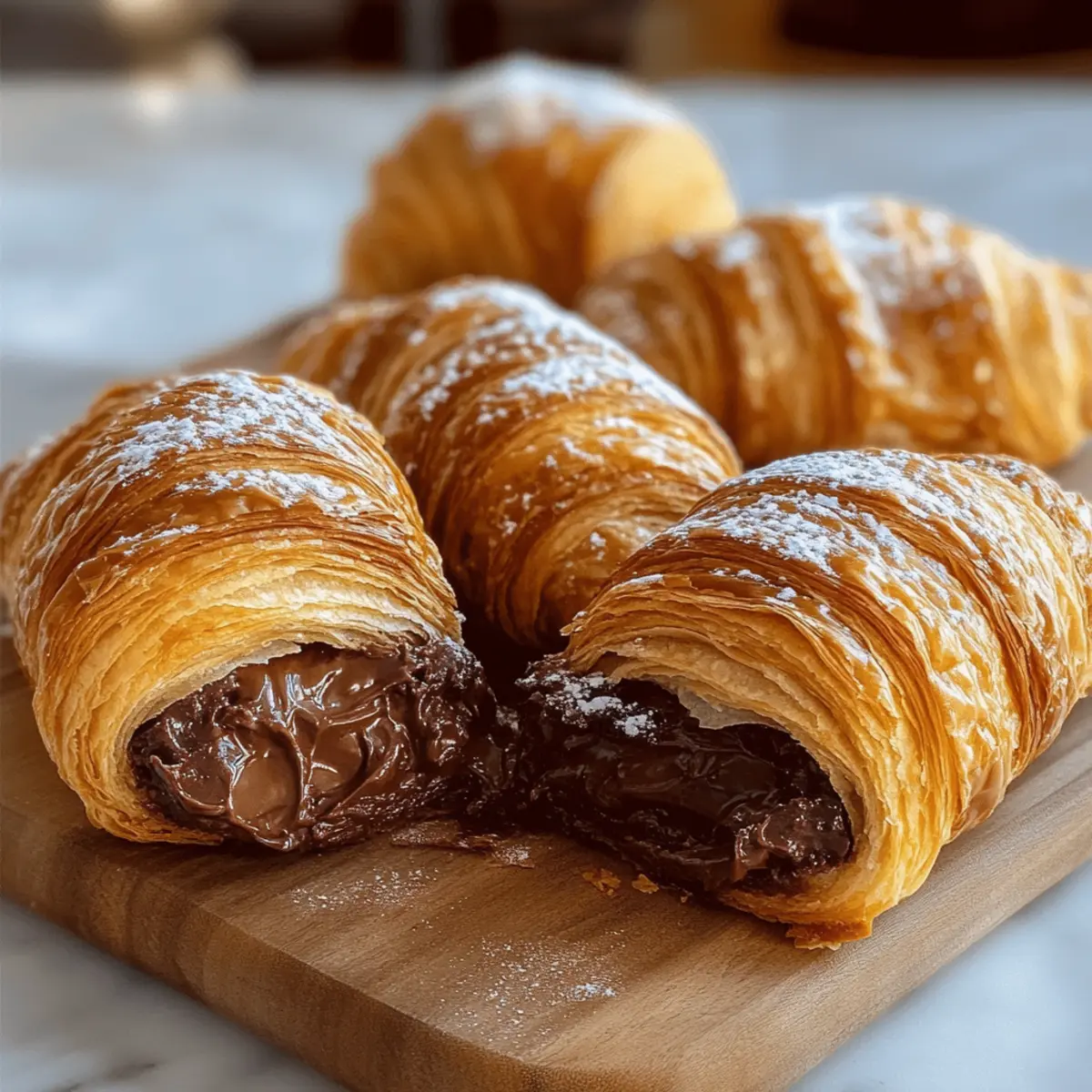 Brownie Batter Croissants Recipe oofrne