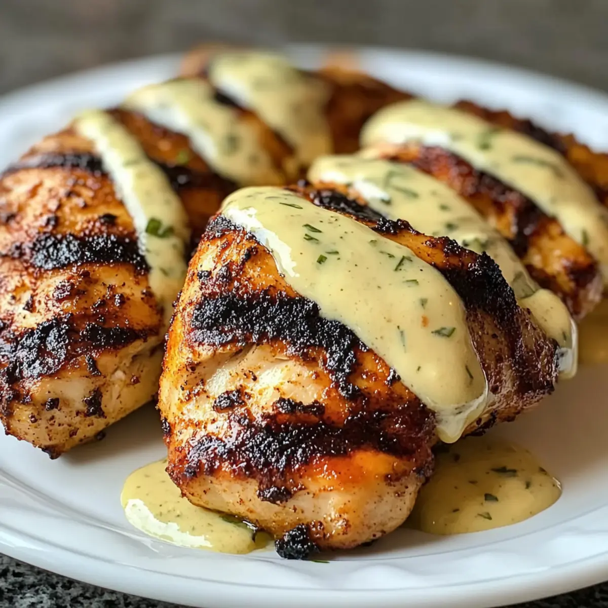 Cajun Grilled Chicken with Alabama White Sauce igtayd