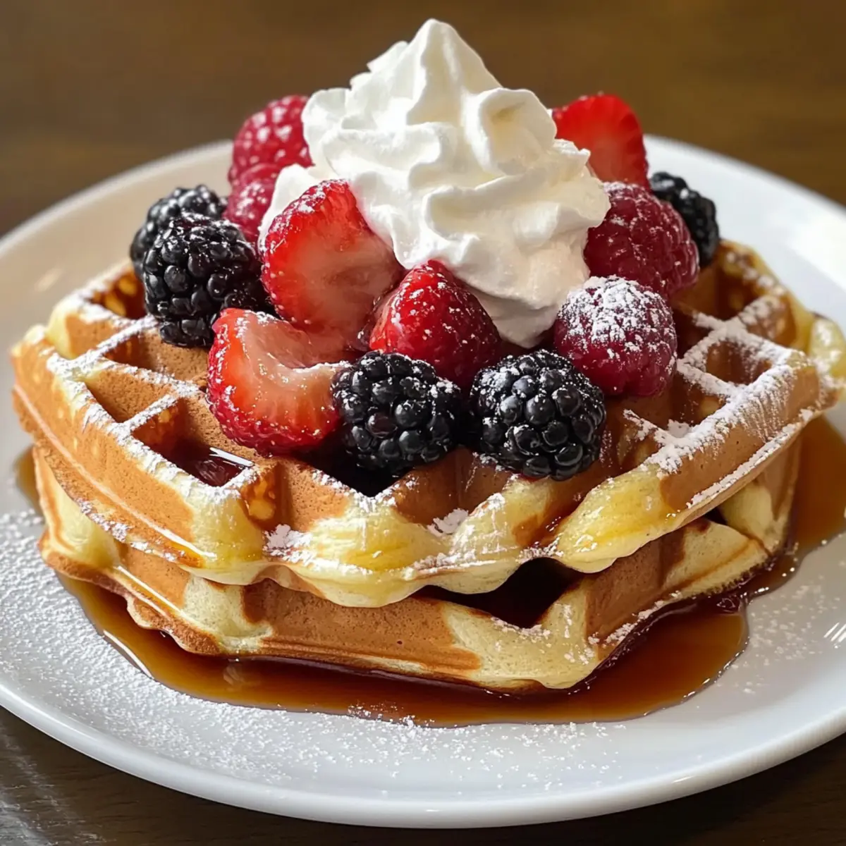 Kuchenmix Waffeln Rezept Zutaten: 1 Box Kuchenmix 1 1/2 Tassen Wasser 1/3 Tasse Öl 2 Eier Anleitung: 1. Waffeleisen vorheizen. 2. In einer großen Schüssel Kuchenmix, Wasser, Öl und Eier vermengen. 3. Gut mischen, bis der Teig glatt ist. 4. Eine Kelle Teig in das Waffeleisen geben. 5. Waffeln goldbraun backen. 6. Heiß servieren.