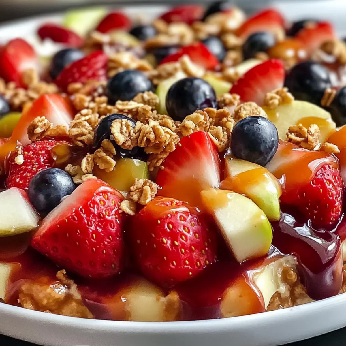 Caramel Crunch Cheesecake Fruit Salad Recipe fyvrr8
