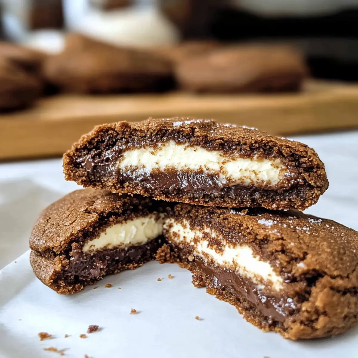 Chocolate Cheesecake Cookies dl4b55