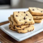 Mandel-Butterkekse mit Schokoladenglasur
