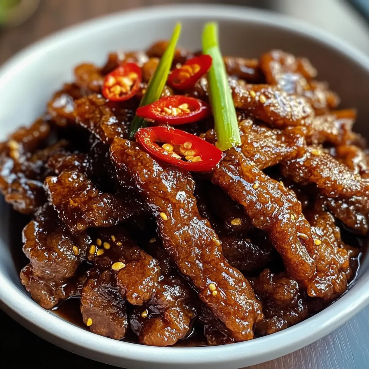 Crispy Chilli Beef gj0f84