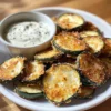 Knusprig gebratene Zucchini mit Knoblauch-Aioli – Goldbraun, Knusprig, Süchtig machend und Perfekt zum Dippen