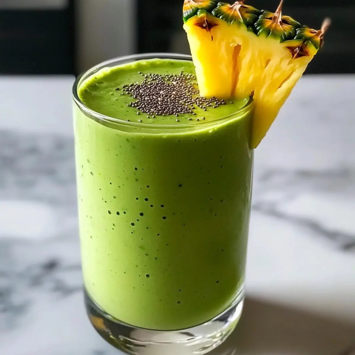 Detox GrA¼ner Ananas Avocado Smoothie Rezept sd6ntw