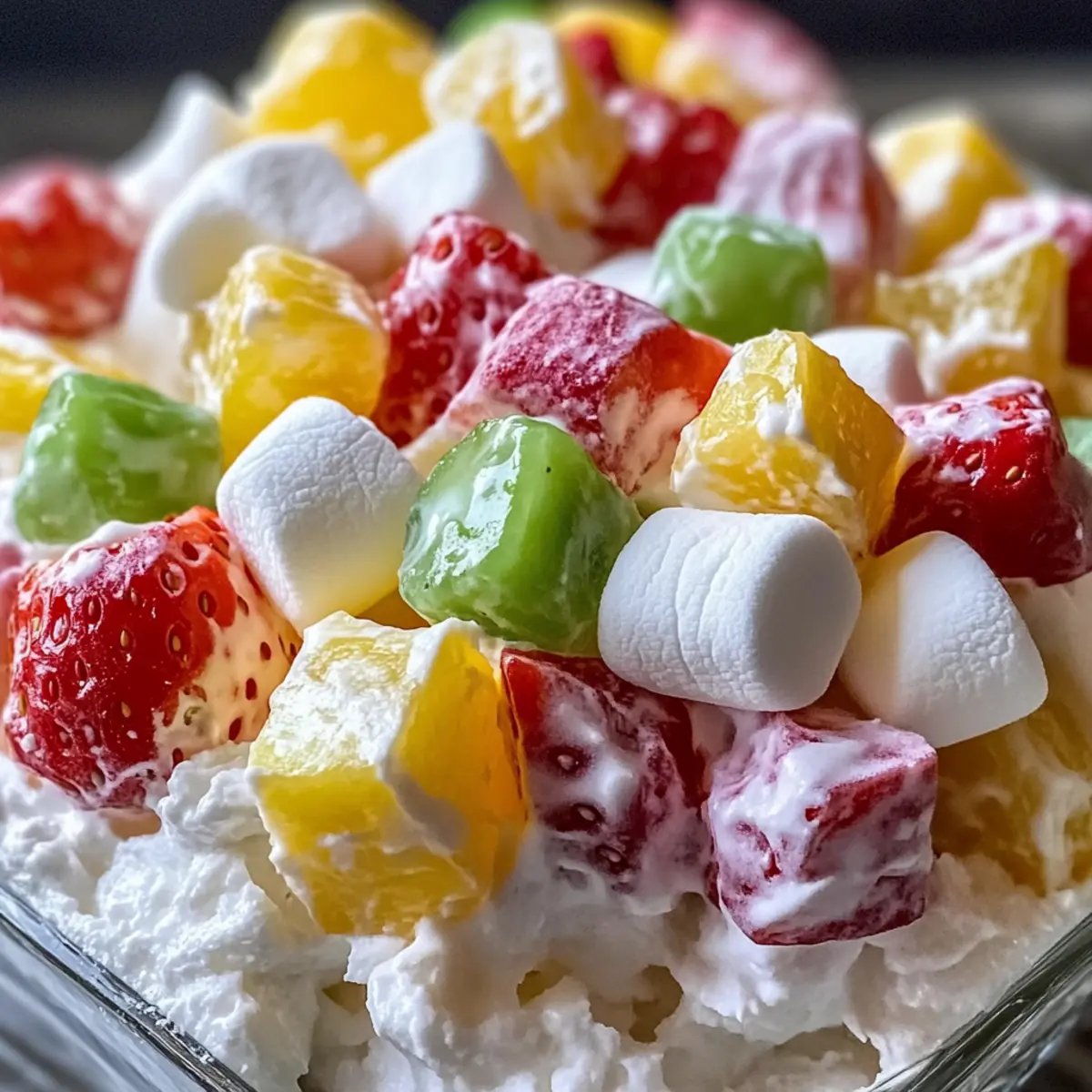Easter Fruit Fluff Salad Recipe uv6gkd