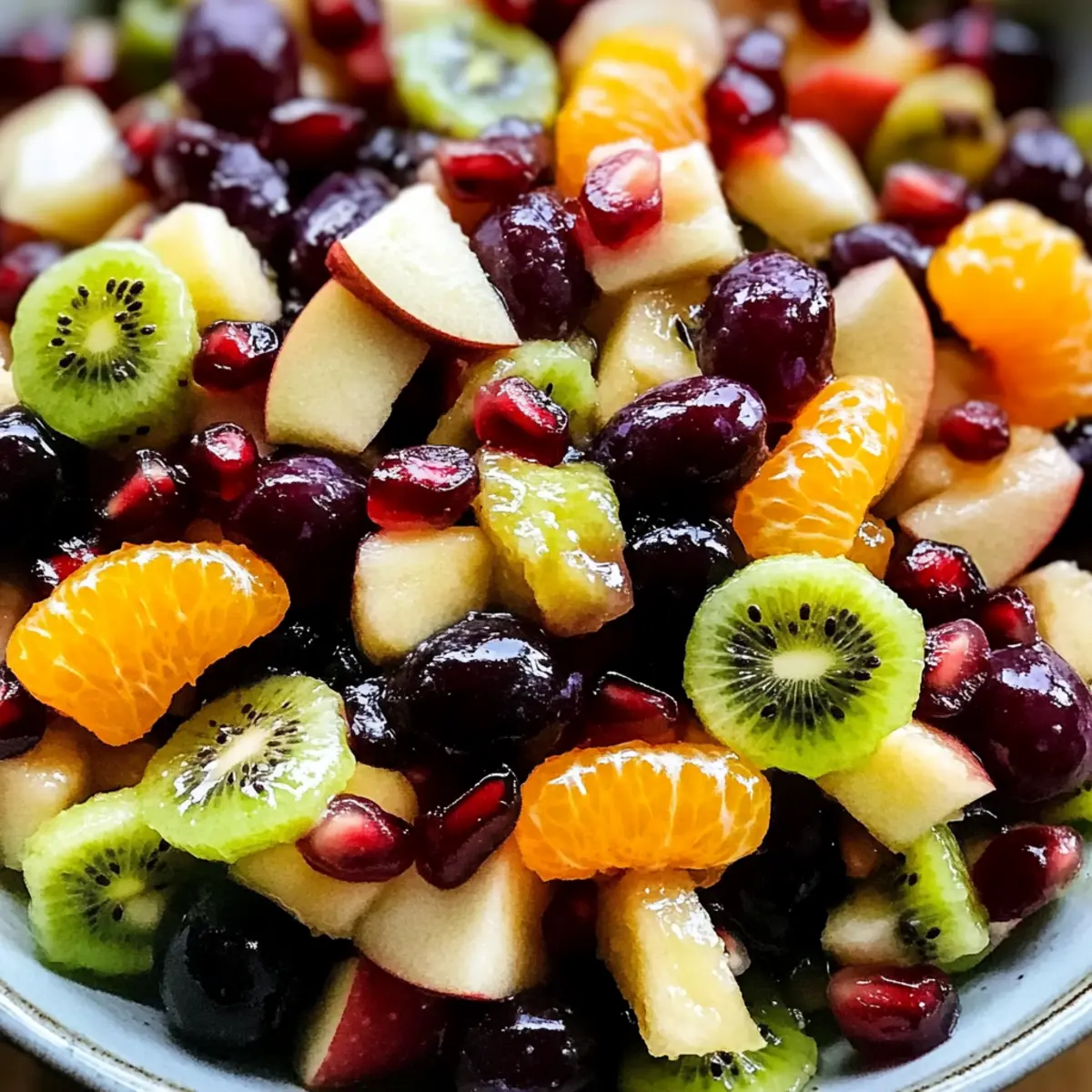 Easy Winter Fresh Fruit Salad Recipe lu4iqp