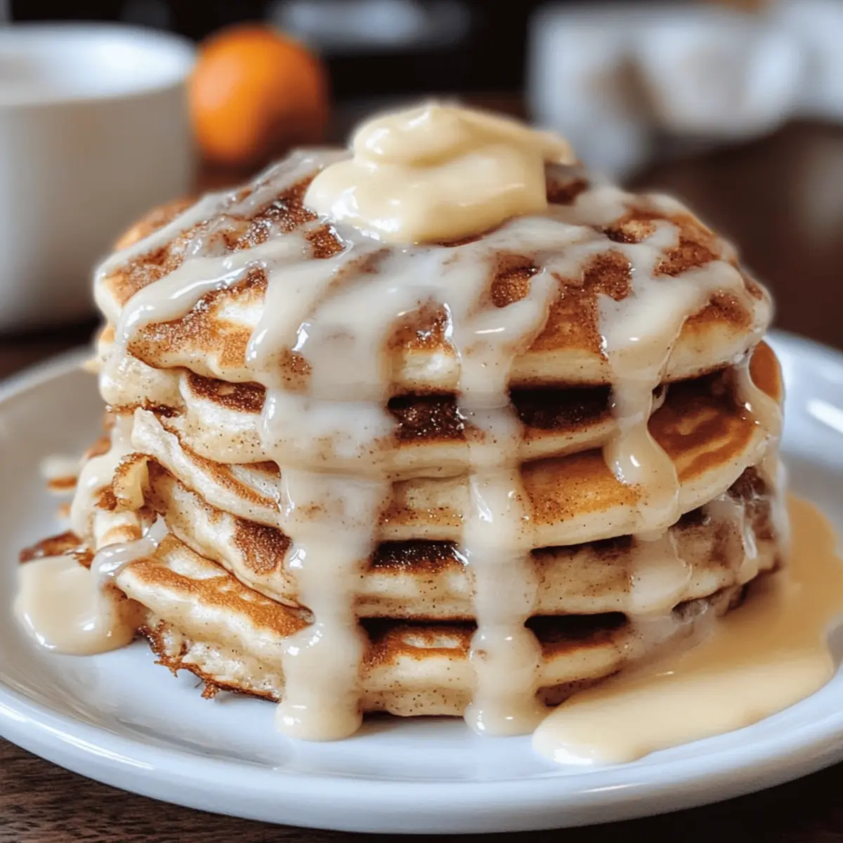 Fluffige Zimtschnecken-Pfannkuchen Rezept