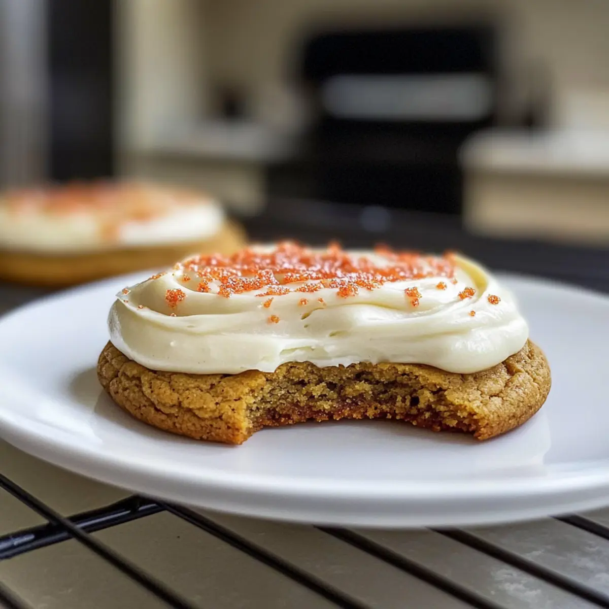 Frosted Lebkuchenplätzchen