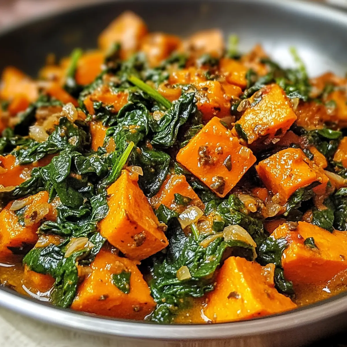 Garlic Spinach Sweet Potato inn1z8