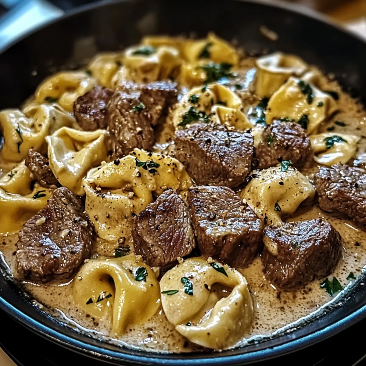 Garlic Steak Tortellini iiu0ec