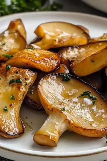 Fried mushroom – simple recipe with roasting aromas