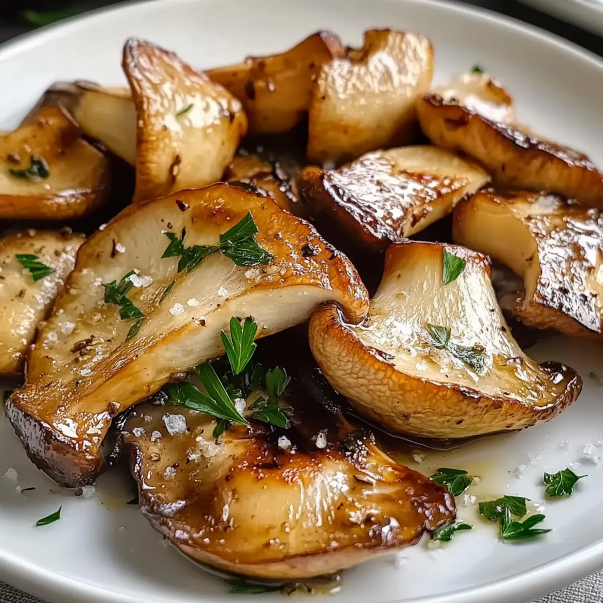 Gebratene KrA¤uterseitlinge einfaches Rezept mit RA¶staromen oavi3g