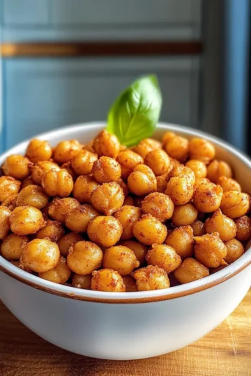 Roasted Chickpeas: Perfect Healthy Snack