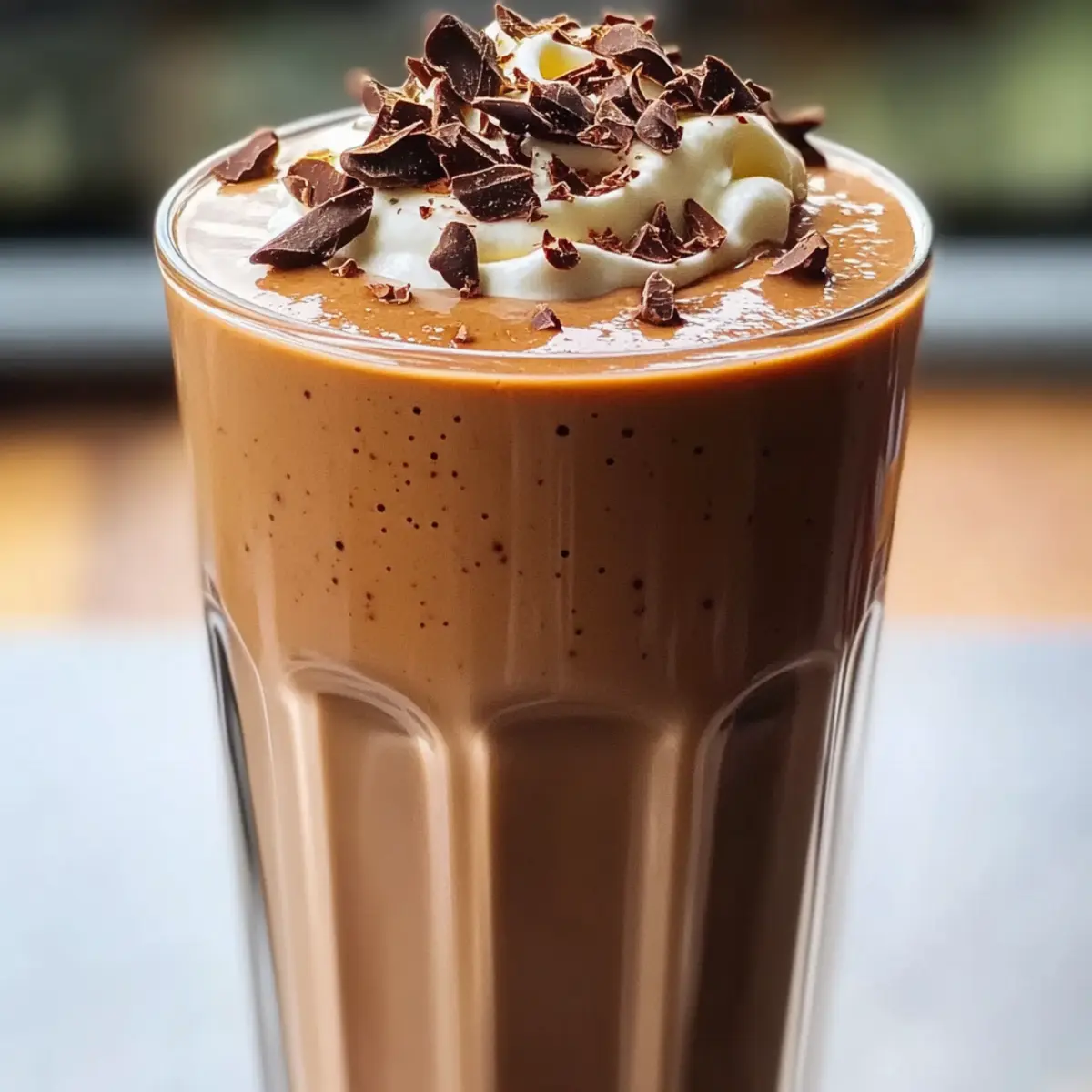 Gesunder Schoko-Erdnussbutter-Smoothie Rezept