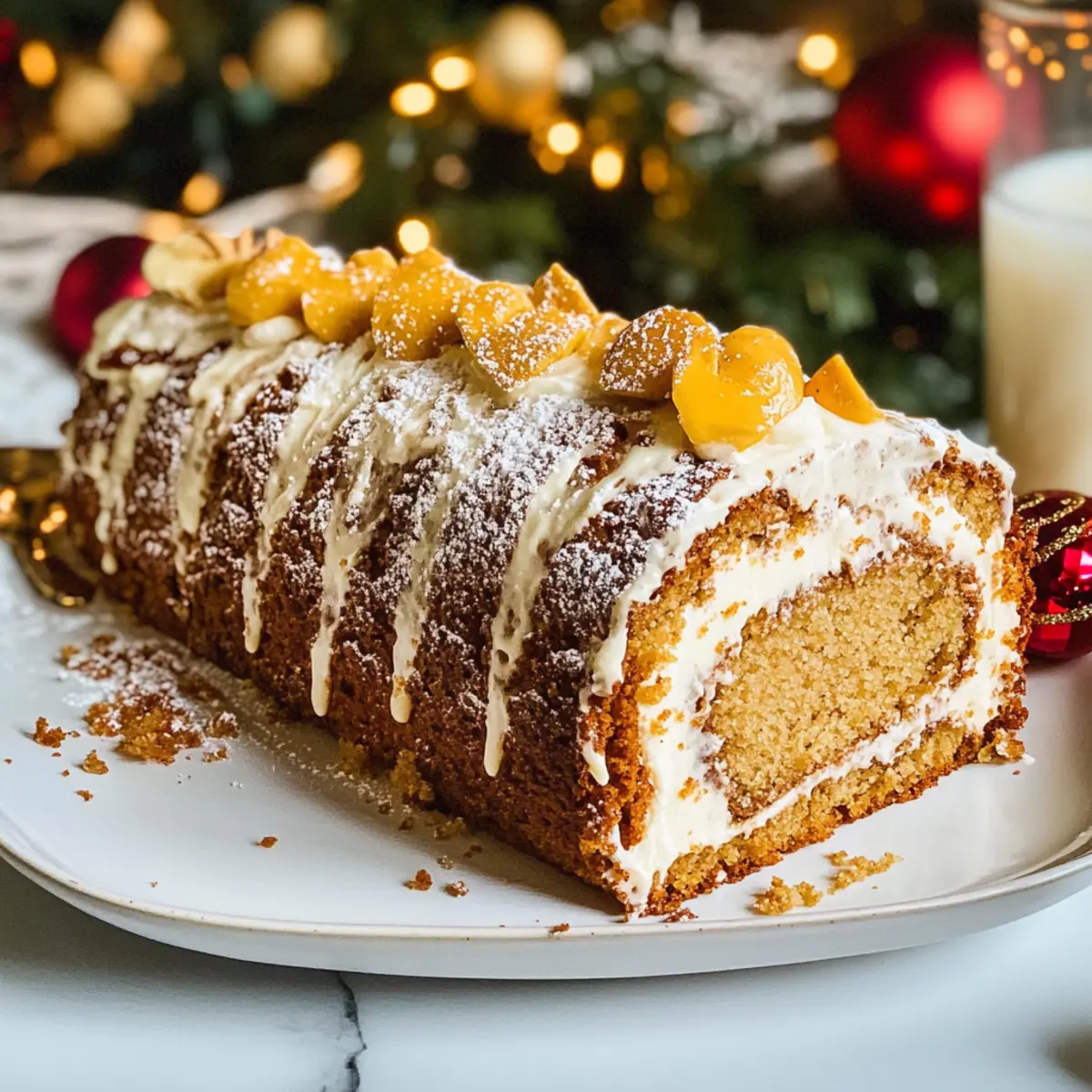 Gingerbread Swiss Roll Cake wmbc5b