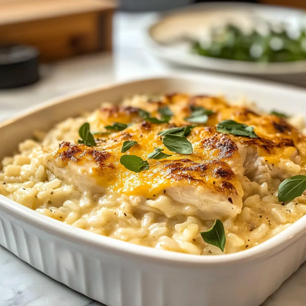 Hähnchen-Reis-Auflauf für die ganze Familie 4 HA¤hnchen Reis