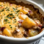 Langsame Koch-Tamale-Pie mit Maisbrotbelag Rezept