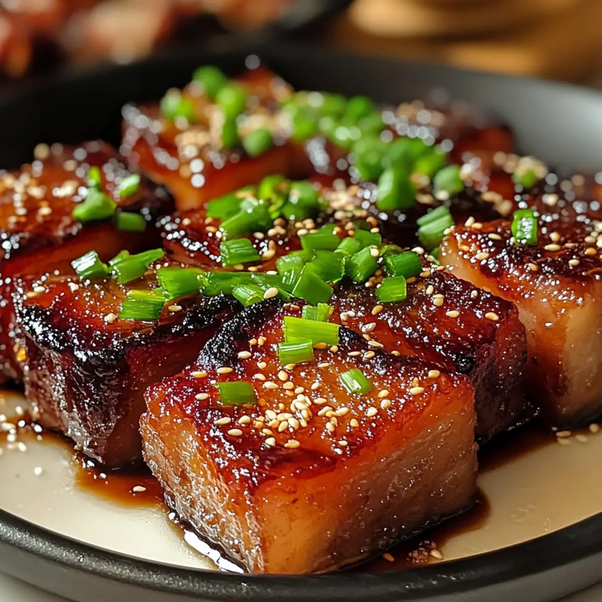 Honey Glazed Pork Belly ceysun