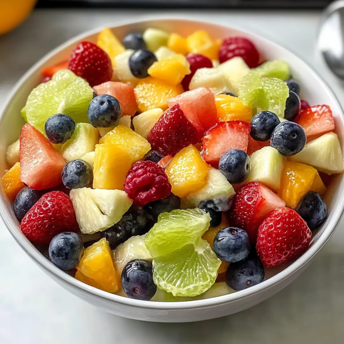 Honig-Limetten-Fruchtsalat Rezept