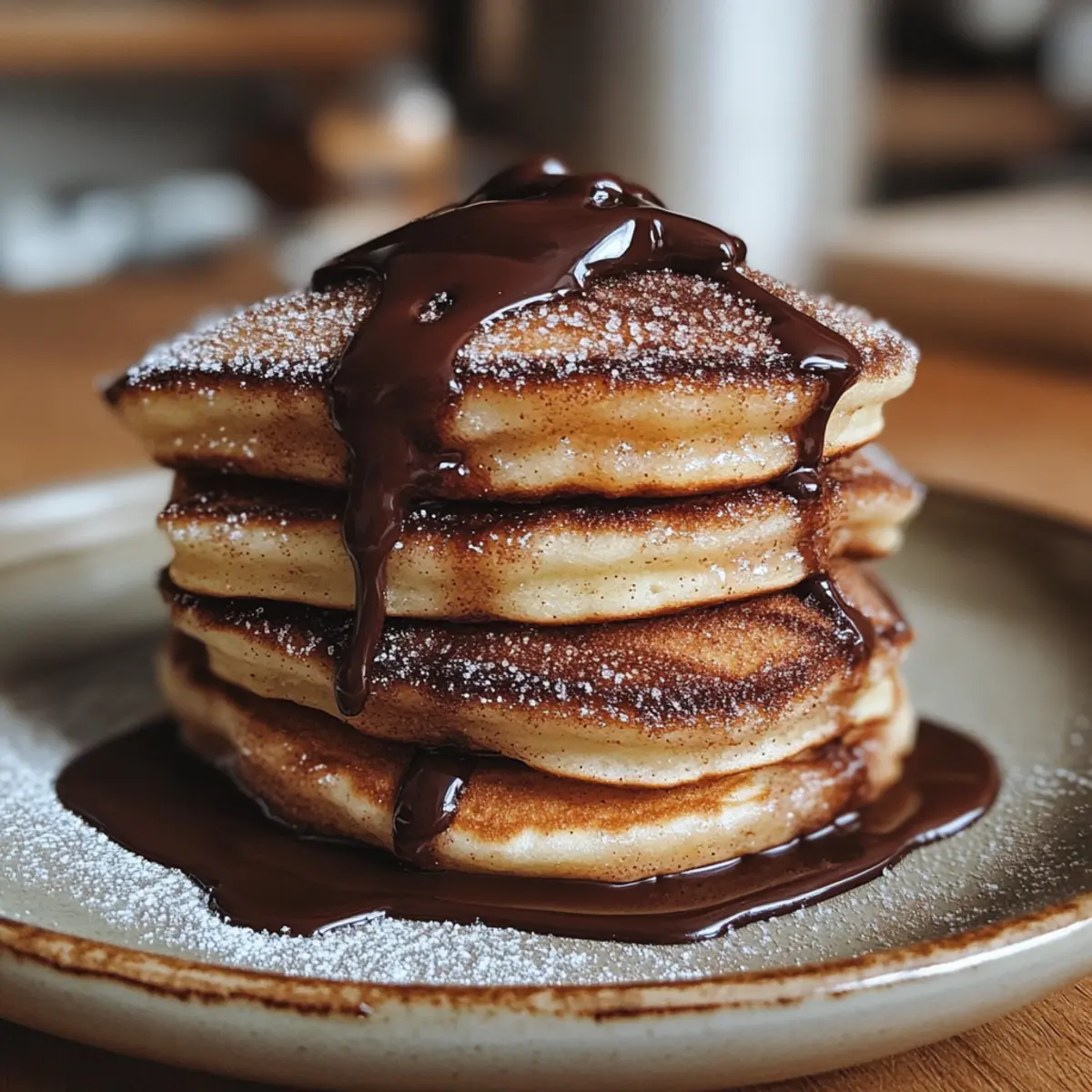 Unwiderstehliche spanische Churro-Pfannkuchen Rezept